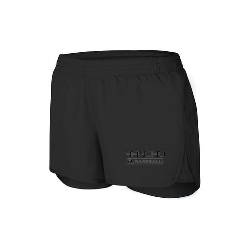 [2430.080.XS-LOGO1] Women's Performance Shorts (Female Adult XS, Black, Logo 1)