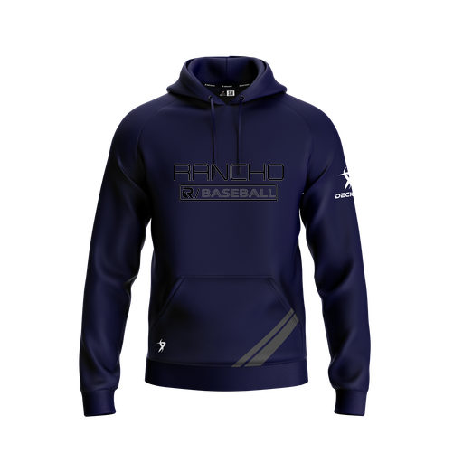 [FOLHSMNV-YXS-LOGO1] Decker Summit Hoodie (Youth XS, Navy, Logo 1)