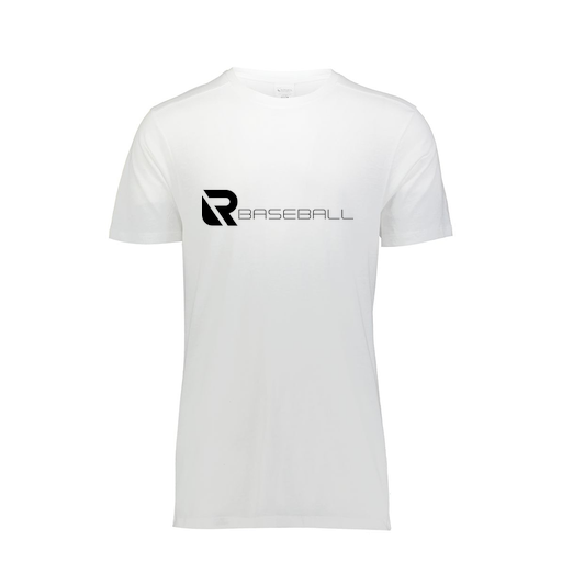 [FTSCUBWH-AS-LOGO3] Decker Men's Tri-Blend T-Shirt - Short Sleeve (Adult S, White, Logo 3)