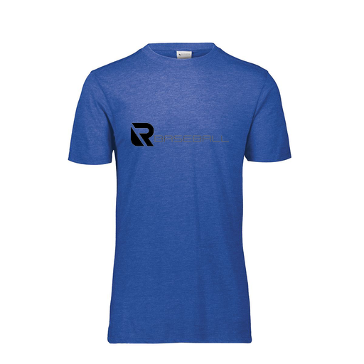 [FTSCUBNV-AS-LOGO3] Decker Men's Tri-Blend T-Shirt - Short Sleeve (Adult S, Navy, Logo 3)