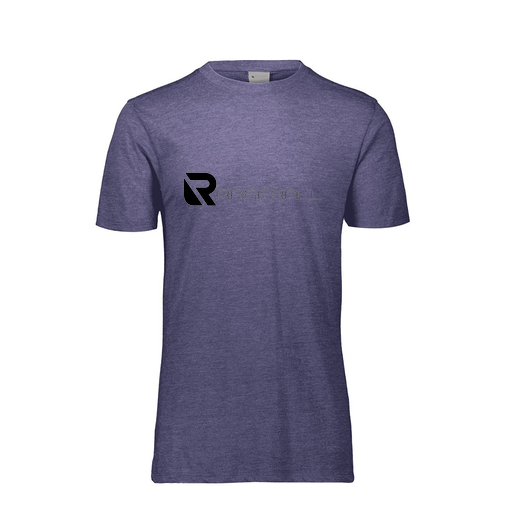 [FTSCUBRY-AS-LOGO3] Decker Men's Tri-Blend T-Shirt - Short Sleeve (Adult S, Royal, Logo 3)
