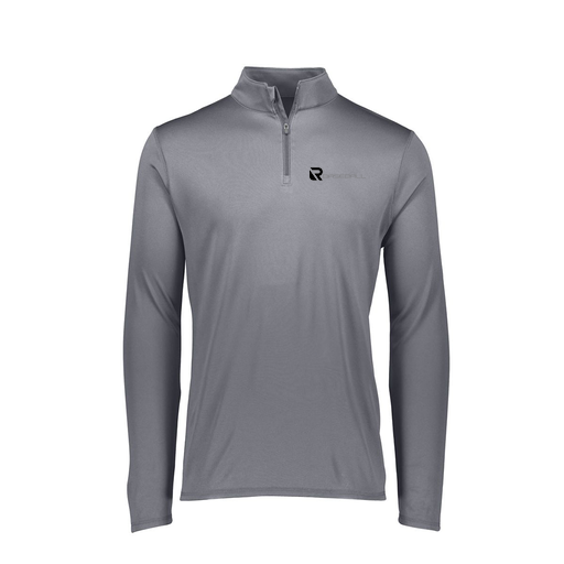 [FTLQFLGY-FAXS-LOGO3] Decker Women's Flex-Lite 1/4 Zip Shirt (Female Adult XS, Gray, Logo 3)