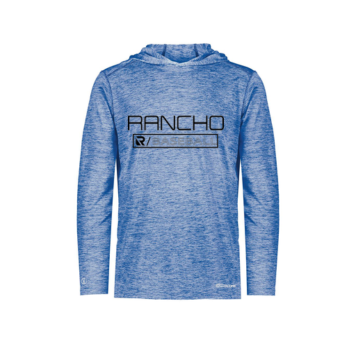 [FOLHCGRY-AS-LOGO1] Decker Men's Charge Hoodie (Adult S, Royal, Logo 1)