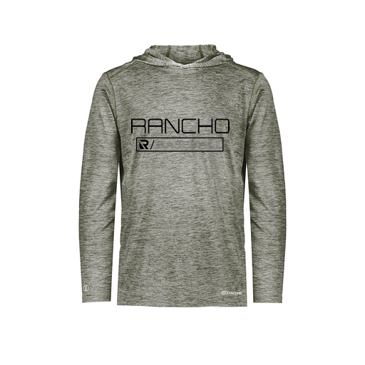 [FOLHCGGY-AS-LOGO1] Men's Charge Hoodie (Adult S, Gray, Logo 1)