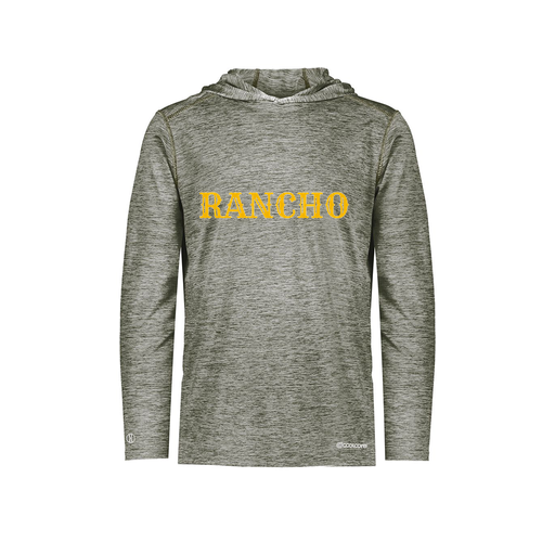 [FOLHCGGY-AS-LOGO2] Men's Charge Hoodie (Adult S, Gray, Logo 2)