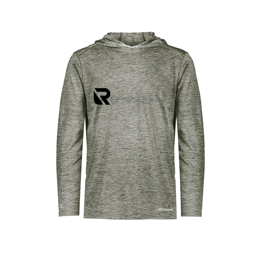 [FOLHCGGY-AS-LOGO3] Decker Men's Charge Hoodie (Adult S, Gray, Logo 3)