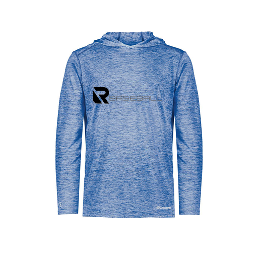 [FOLHCGRY-YS-LOGO3] Decker Youth Charge Hoodie (Youth S, Royal, Logo 3)