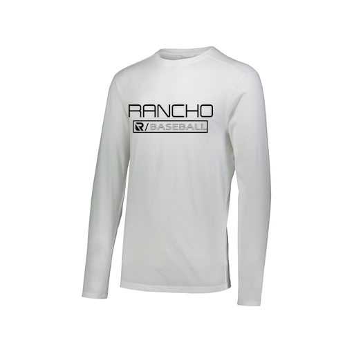 [3075.005.XS-LOGO1] Men's LS Ultra-blend T-Shirt (Adult XS, White, Logo 1)