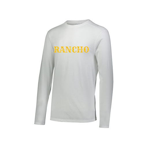 [3075.005.XS-LOGO2] Men's LS Ultra-blend T-Shirt (Adult XS, White, Logo 2)