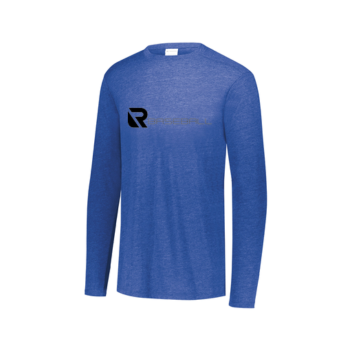 [3075.U55.XS-LOGO3] Men's LS Ultra-blend T-Shirt (Adult XS, Royal, Logo 3)