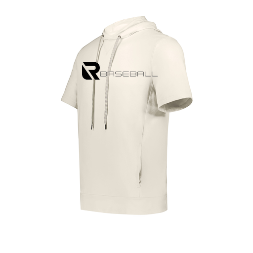 [222605-WHT-YS-LOGO3] YOUTH VENTURA SOFT KNIT SHORT SLEEVE HOODIE (Youth S, White, Logo 3)