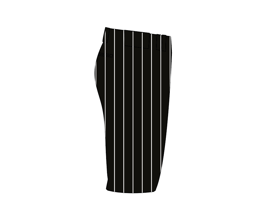 Rancho Sports Baseball - Black Pinstripe Pants